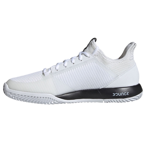 aleatorio lucha el primero Adidas Adizero Defiant Bounce 2 Women's Tennis Shoe White/black