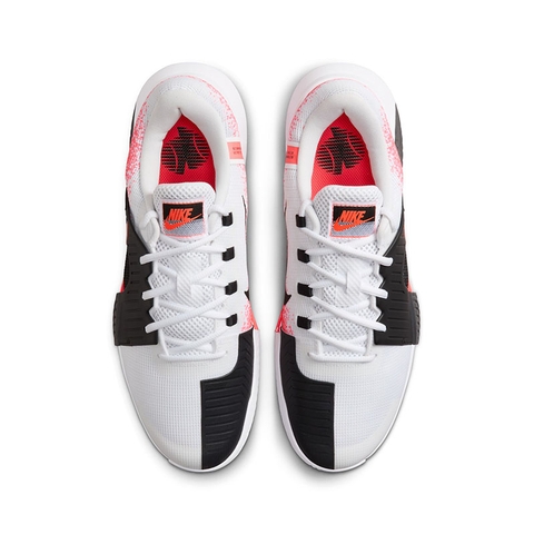 有名ブランド Challenge GP Zoom Nike 1 White/hotlava/black Shoe Men's Tennis シューズ(男性用)