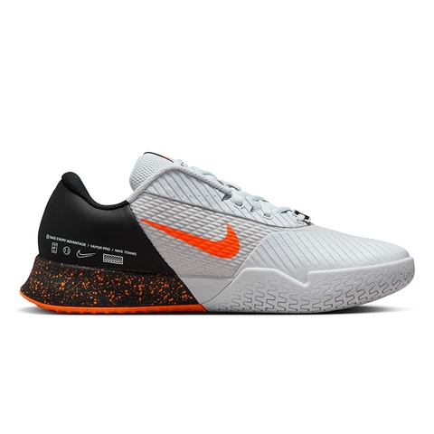 通販 激安 Premium 2 Pro Vapor Zoom Nike Tennis Platinum/black Shoe Men's シューズ(男性用)