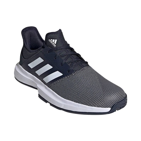 adidas gamecourt navy men's shoe