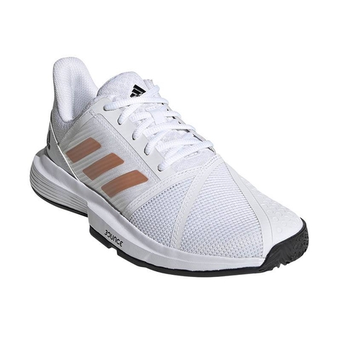 Adidas CourtJam Bounce Women's Tennis Shoe White/copper