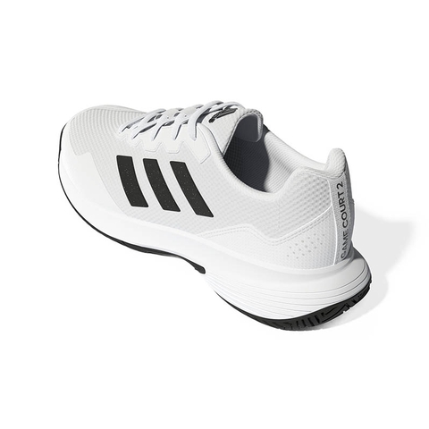 Adidas Game Court 2 Men’s Athletic Sneaker White Trainer Tennis Shoe #991