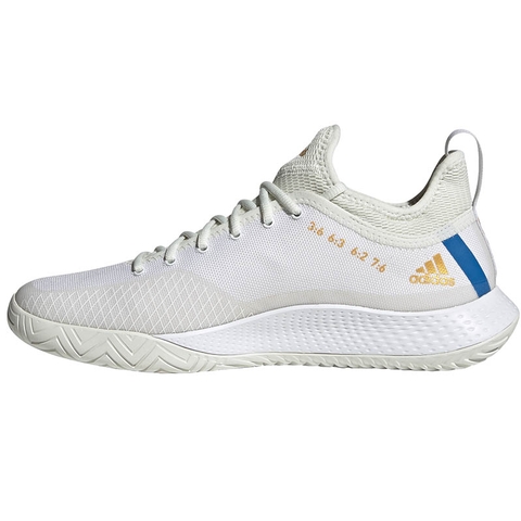 wastefully Proposal assemble Adidas Defiant Generation NYC Men's Tennis Shoe White/gold