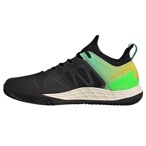 Adidas Adizero Ubersonic Clay Men's Tennis Shoe Black/yellow