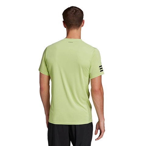 3 Stripes Tennis Tee Lime/black