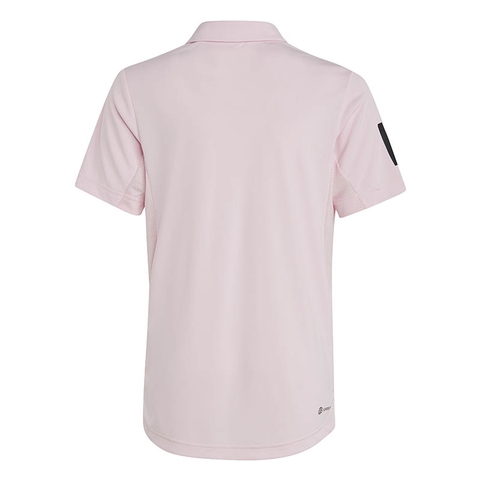 Adidas Club 3 Stripe Boys Tennis Polo