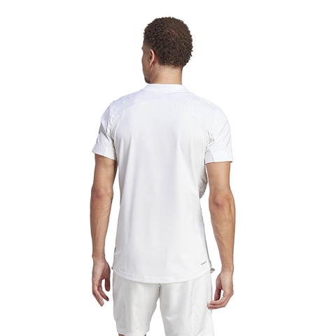 adidas Aeroready Freelift Men's Tennis Polo White