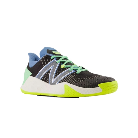 New Balance Fresh Foam LAV v2 D Men s Tennis Shoe Black blue yellow