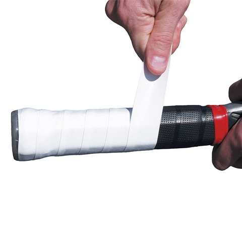 Tourna Mega Tac Extra Tacky Overgrip,3-Pack 3 Grips per Pack White One Size MT-W