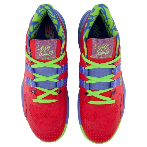 New Balance Coco CG1 Men's Tennis Shoe Red/blue/green