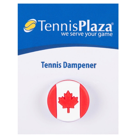 Set of 6 Details about   Canada Flag Round Tennis Vibration Dampener Shock Absorber 