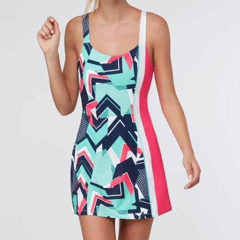 Fila Heritage Printed Women's Tennis Dress Print/pink/white Fila Heritage Printed Women's Tennis Dress Print/pink/white