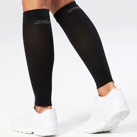 Fru sammen Appel til at være attraktiv 2XU Compression Calf Sleeve Black/black