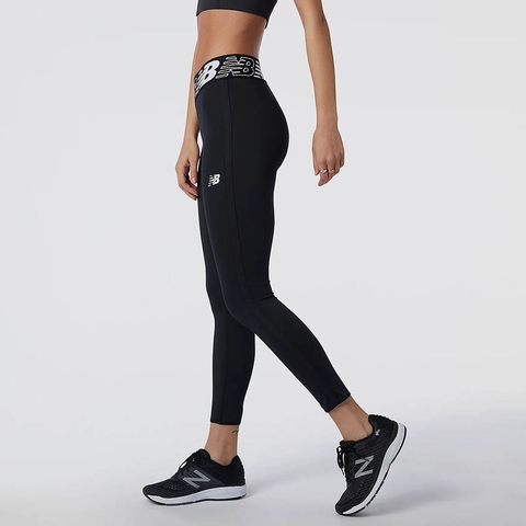New Balance Relentless High Rise 7 8 Women s Tight Black