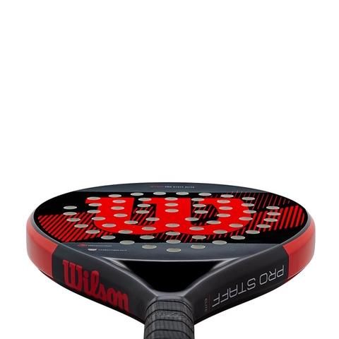 Buena suerte mesa fiabilidad Wilson Pro Staff V2 Padel Racquet Black