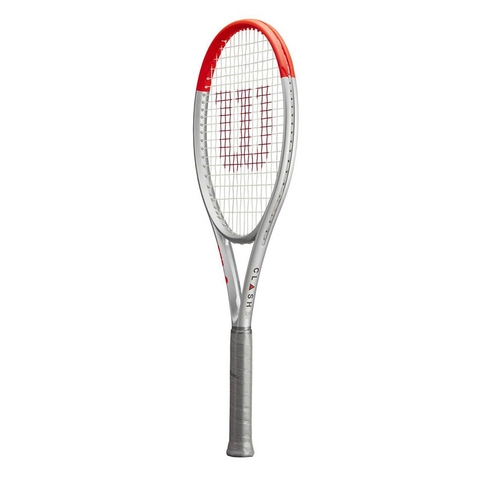 NEW Wilson Clash 100 Pro Silver Tennis Racquet Grip Size 4 1/2 