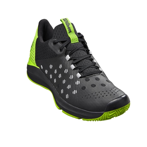 Wilson Hurakn Men s Padel Shoe Black green