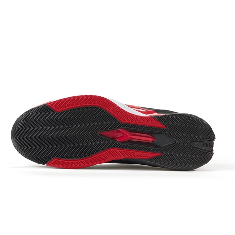 Wilson Rush Pro 4.5 Clay Men's Tennis Shoe Black/red