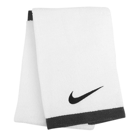 proteccion volverse loco mezclador Nike Fundamental Towel White/black